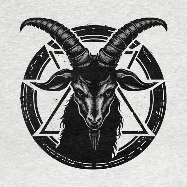 Satanic Goat Baphomet by K3rst